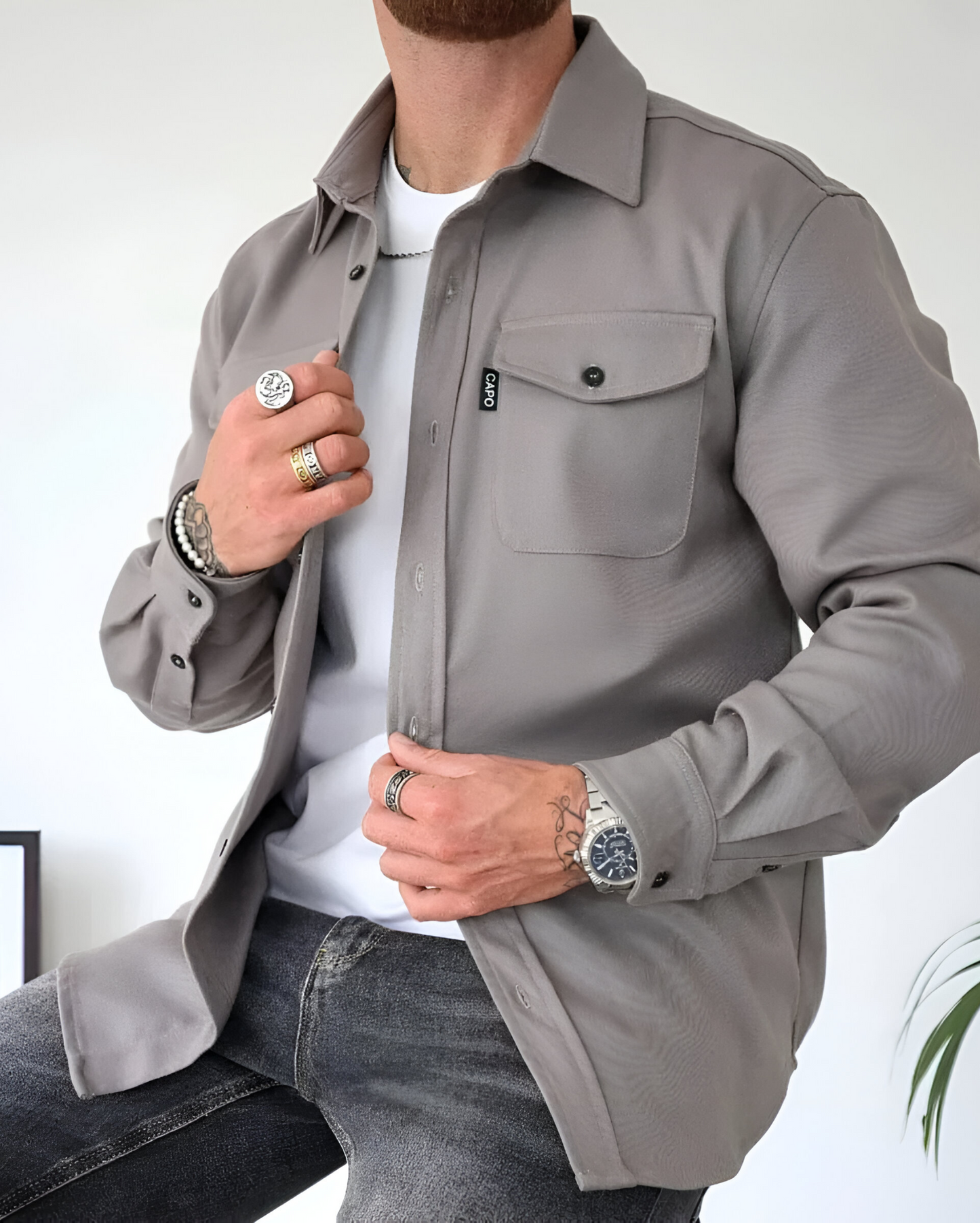 PEDRO - CHAQUETA CAMISA CASUAL