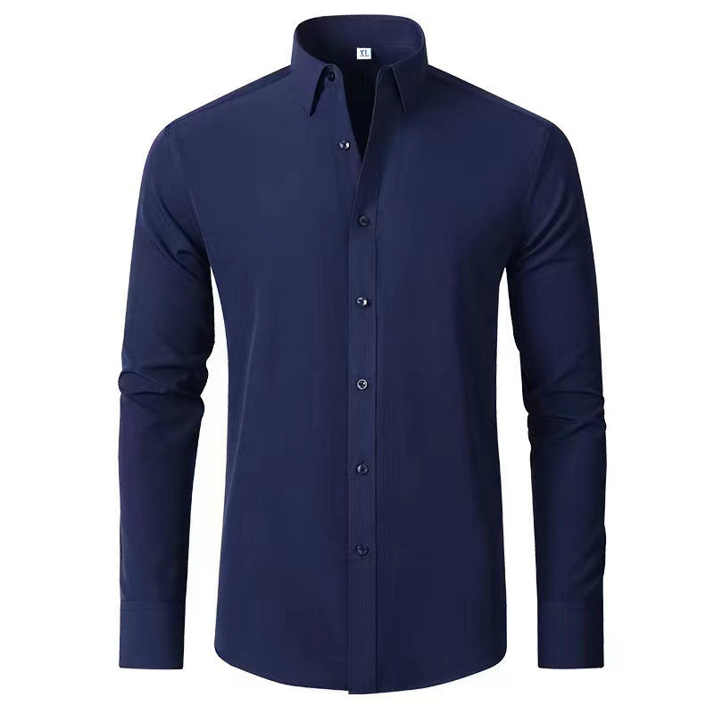 Óscar - Camisa de hombre elástica y antiarrugas