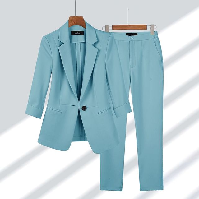 CARLA-CONJUNTO DE DOS PIEZAS: BLAZER Y PANTALÓN