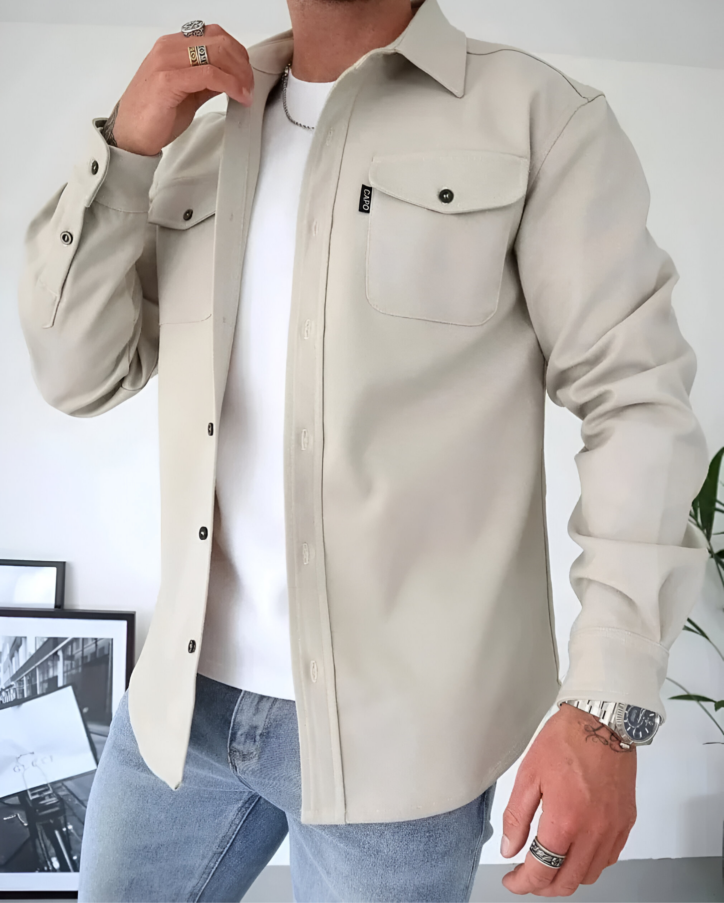 PEDRO - CHAQUETA CAMISA CASUAL