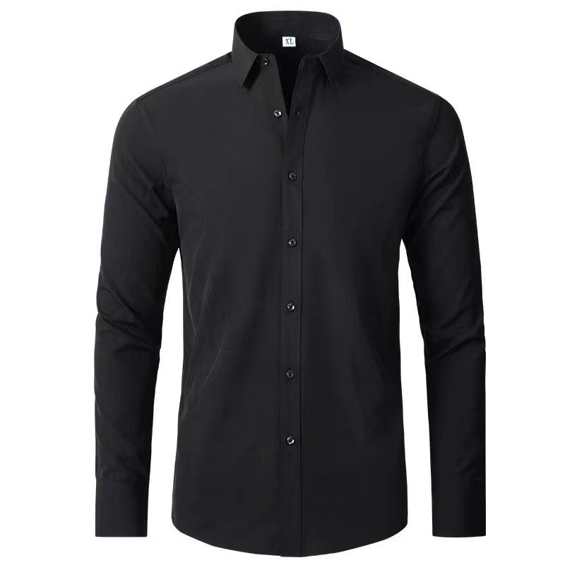 Óscar - Camisa de hombre elástica y antiarrugas