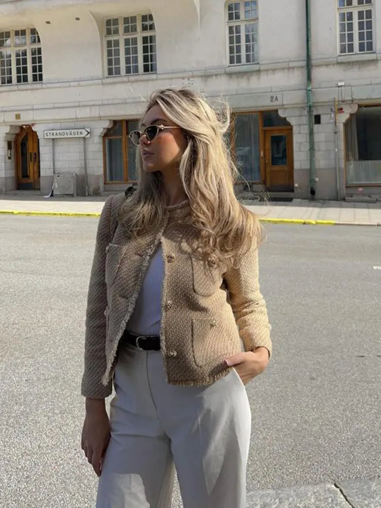 CHAQUETA DE TWEED